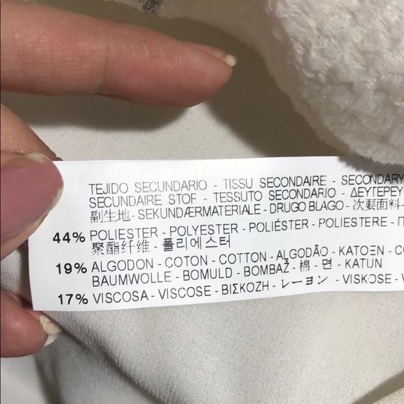 Zara Long Sleeve Top w/ Silver Detailing - Picture 7 of 8